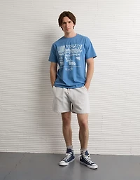 AE Boxy NASCAR Graphic T-Shirt