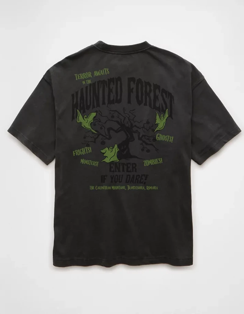 AE Haunted Forest Graphic T-Shirt