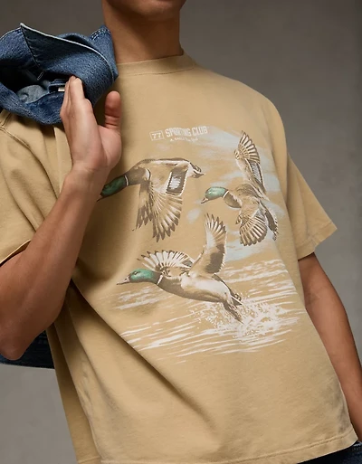 AE Boxy Duck Graphic T-Shirt