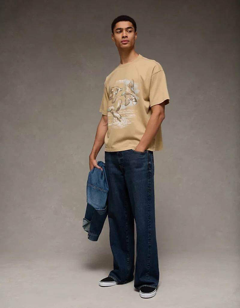 AE Boxy Duck Graphic T-Shirt