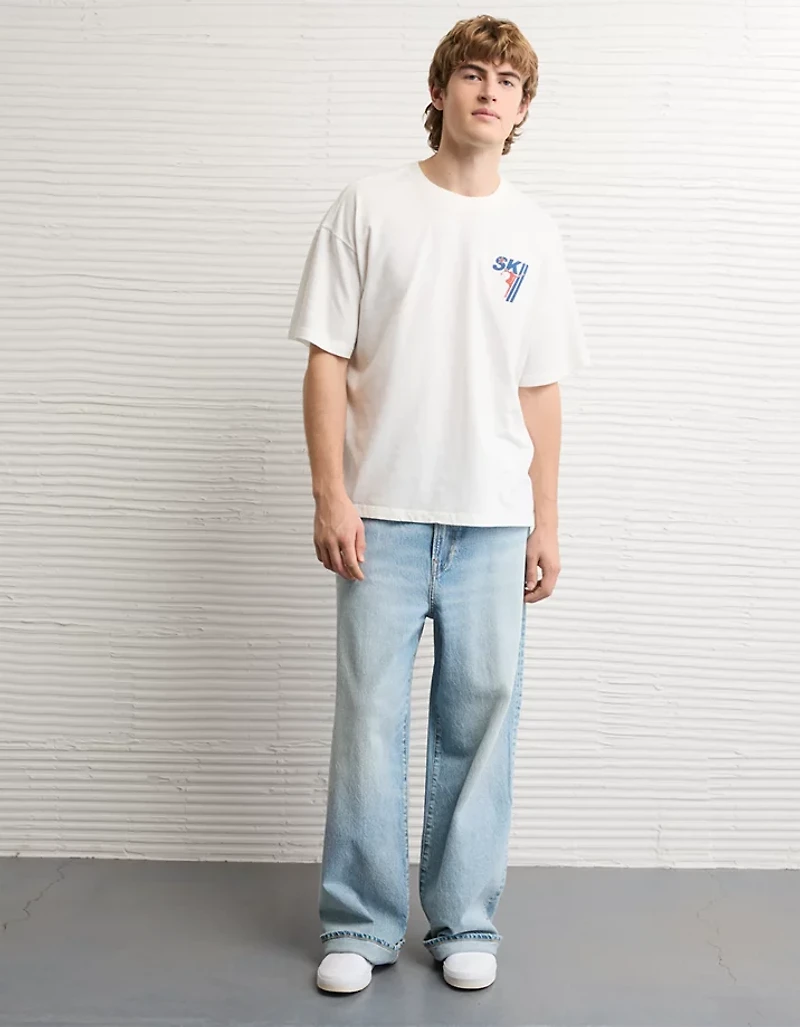 AE Boxy Ski Team Graphic T-Shirt