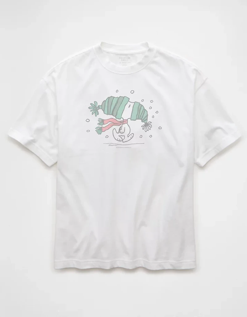 AE Boxy Snoopy Graphic T-Shirt