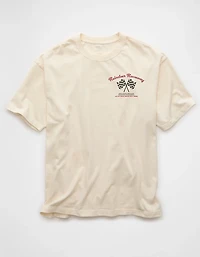 AE Boxy Reindeer Raceway Graphic T-Shirt