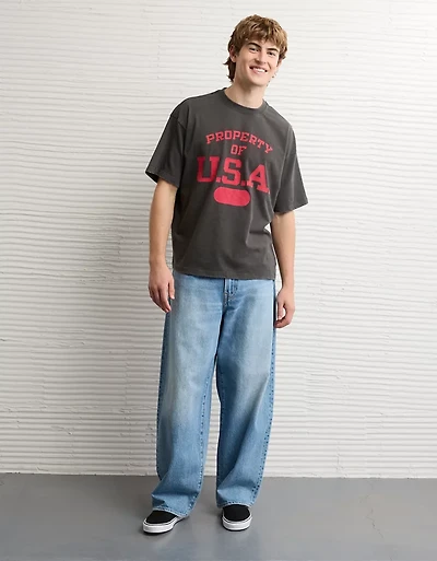 AE Boxy Ski Graphic T-Shirt