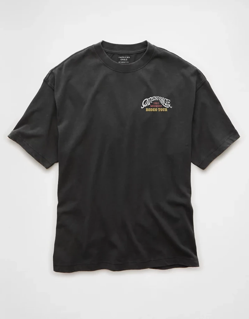 AE Boxy Fit Destination Graphic T-Shirt