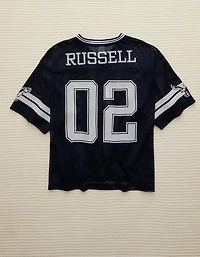 AE x Russell Athletic Graphic Mesh Jersey