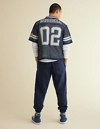 AE x Russell Athletic Graphic Mesh Jersey