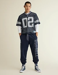 AE x Russell Athletic Graphic Mesh Jersey