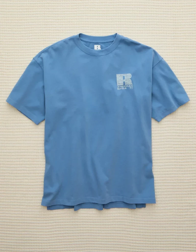 T-shirt imprimé épais AE x Russell Athletic