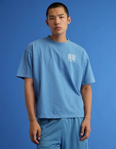 T-shirt imprimé épais AE x Russell Athletic