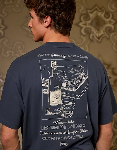 T-shirt à image Listening Lounge AE x Tru Kolors