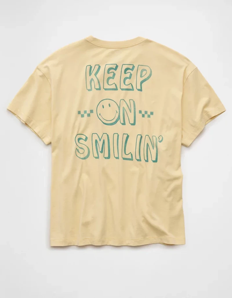 AE | T-shirt à image court Smiley®