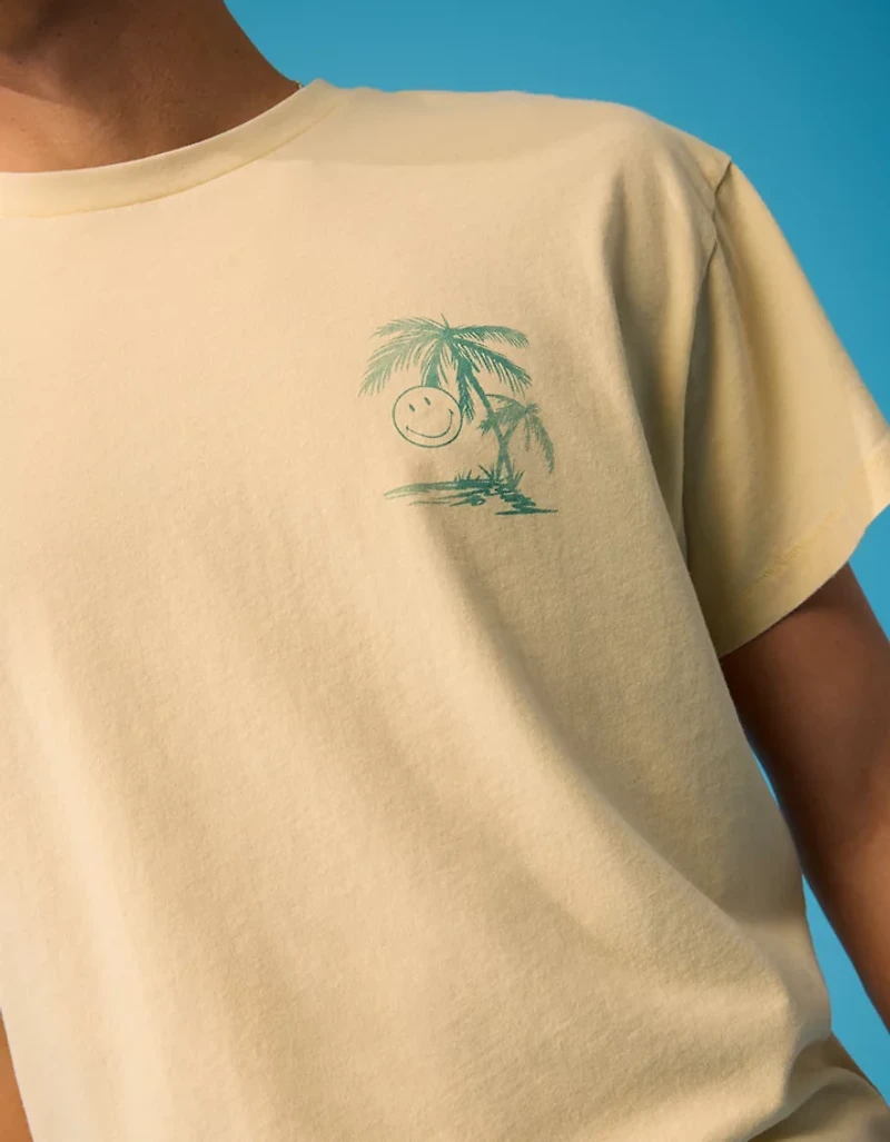 AE | T-shirt à image court Smiley®