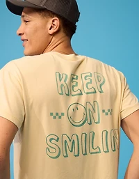 AE | T-shirt à image court Smiley®