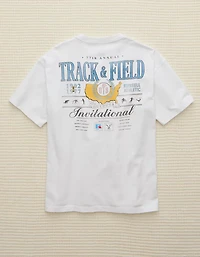 AE x Russell Athletic Heavyweight Track & Field Graphic T-Shirt
