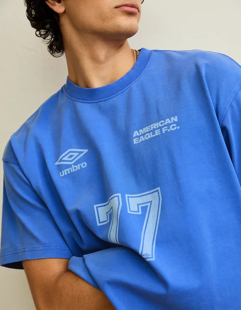 AE x Umbro Boxy Graphic T-Shirt