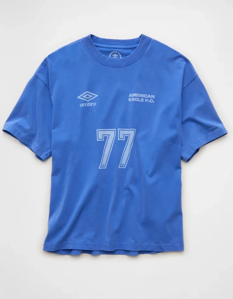 AE x Umbro Boxy Graphic T-Shirt