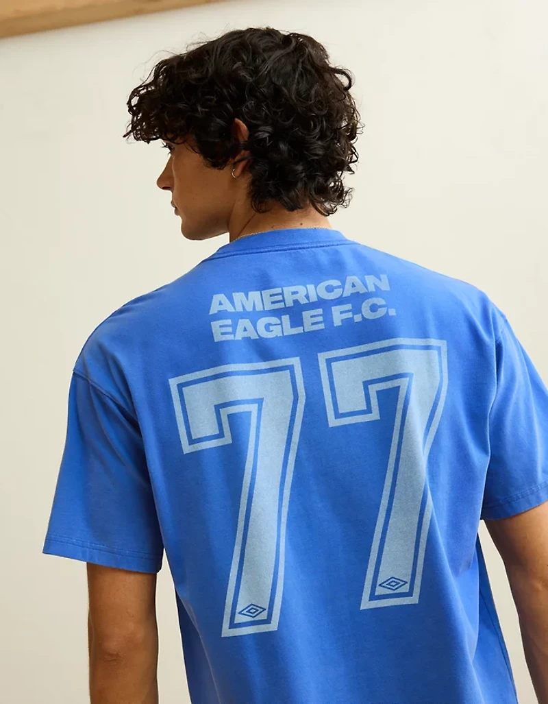 AE x Umbro Boxy Graphic T-Shirt