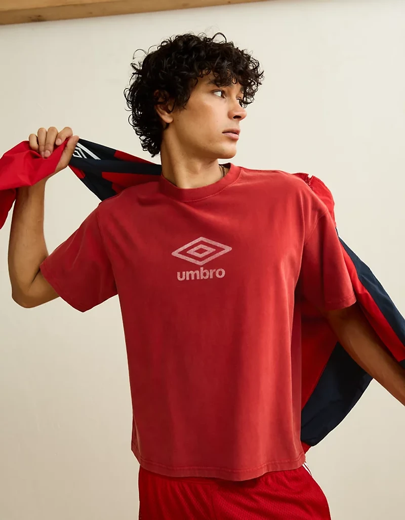 AE x Umbro Boxy Graphic T-Shirt