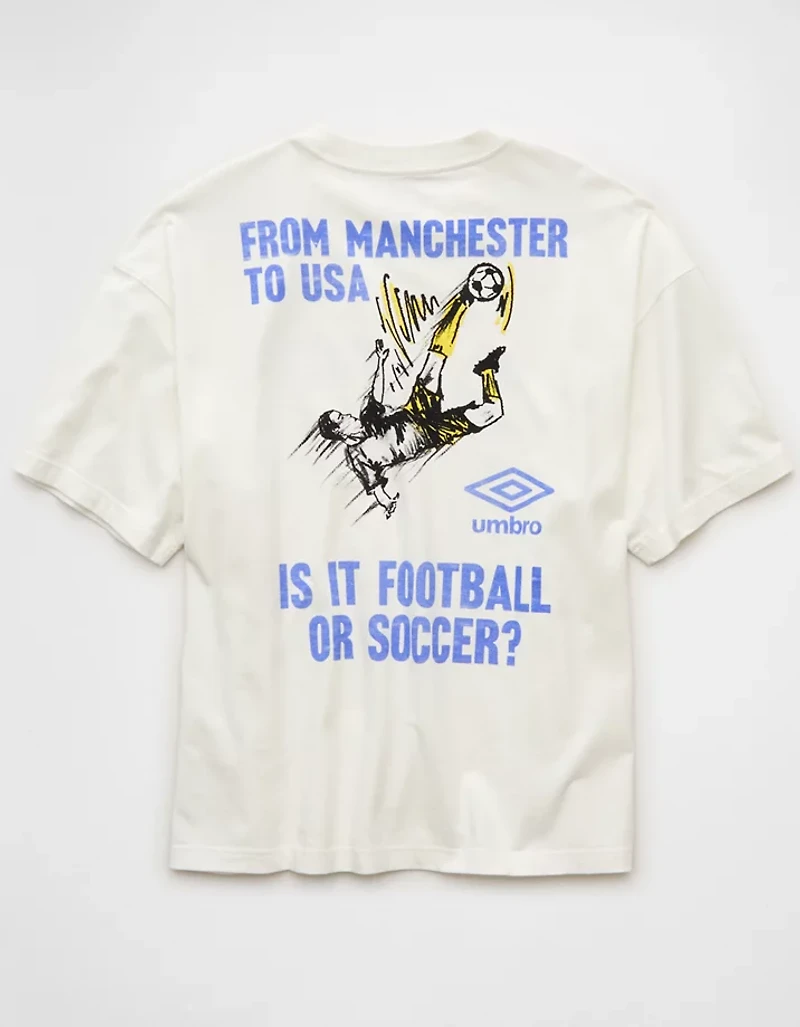 T-shirt à image de coupe droite AE x Umbro