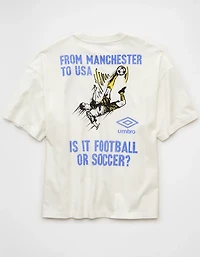 T-shirt à image de coupe droite AE x Umbro