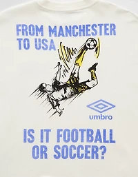 T-shirt à image de coupe droite AE x Umbro