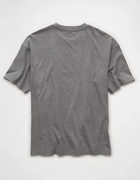 AE Boxy Fit Wisconsin Badgers Graphic T-Shirt