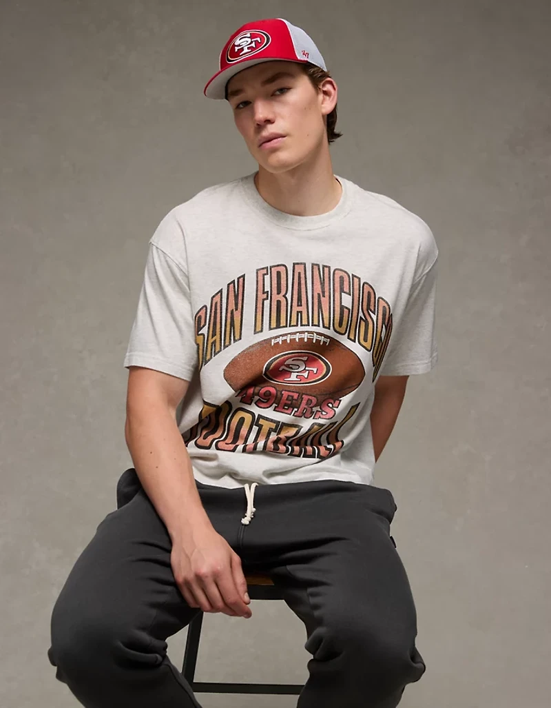T-shirt droit à image des 49ers de San Francisco la NFL AE