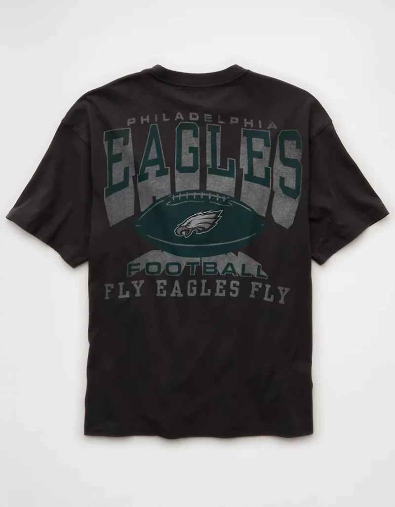 T-shirt droit à image des Eagles de Philadelphie la NFL AE