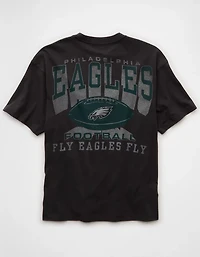 T-shirt droit à image des Eagles de Philadelphie la NFL AE