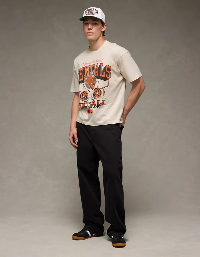 T-shirt droit à image NFL Bengals de Cincinnati AE