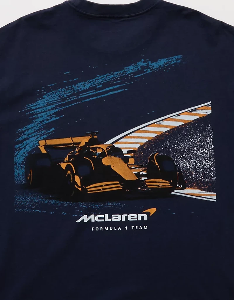 T-shirt droit à image McLaren AE