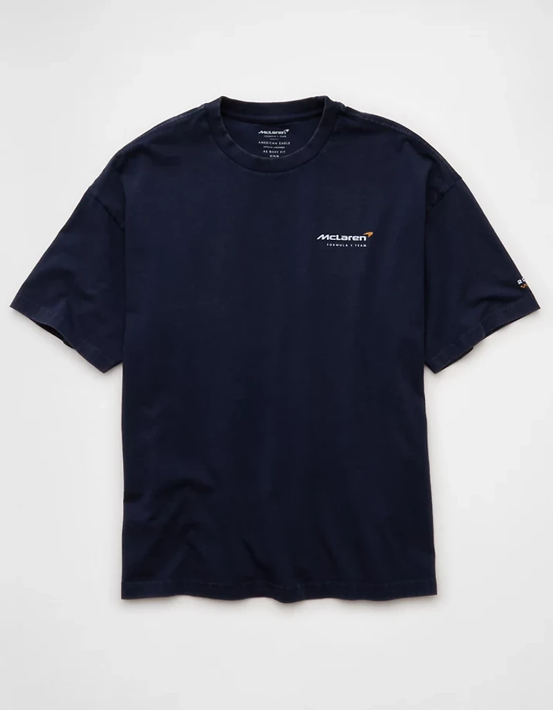 T-shirt droit à image McLaren AE