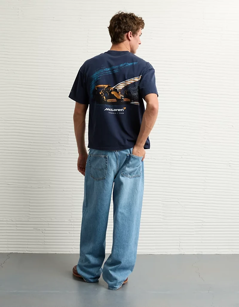 T-shirt droit à image McLaren AE