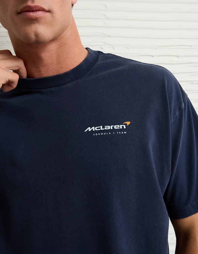 T-shirt droit à image McLaren AE