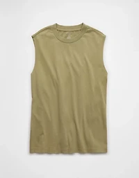 AE Boxy Sueded Jersey Tank Top