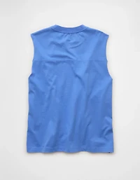 AE Boxy Fit Sueded Jersey Tank Top