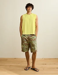 AE Boxy Fit Sueded Jersey Tank Top