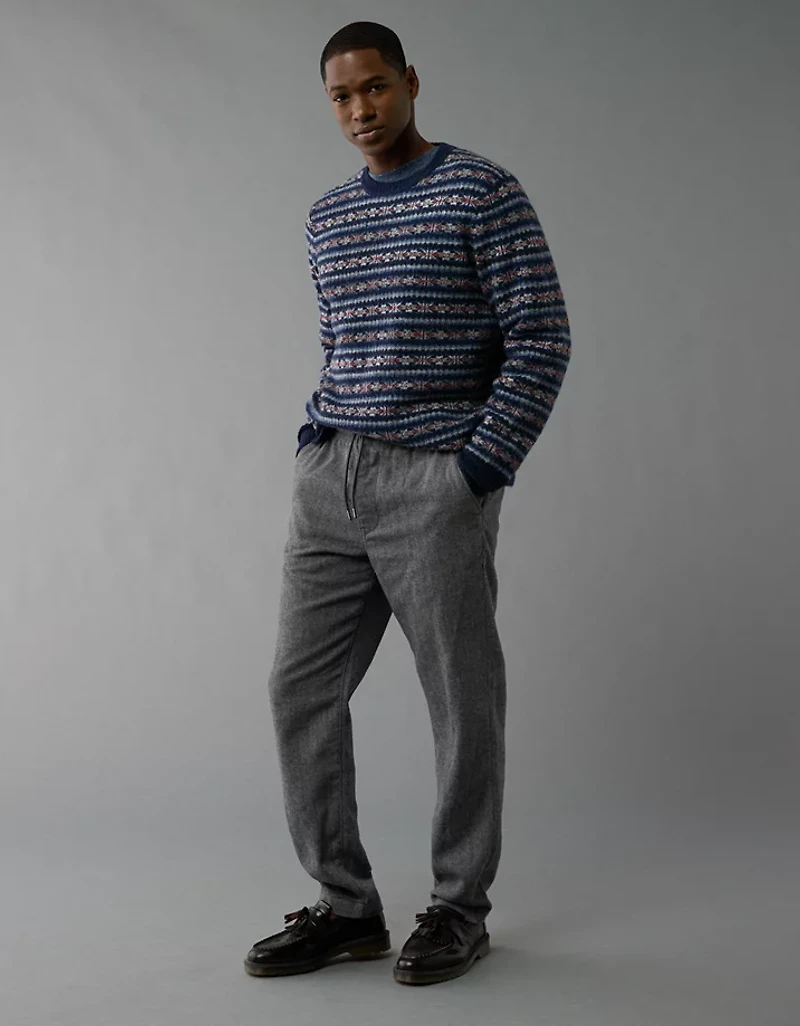 Pantalon décontracté à enfiler coupe athlétique Flex AE