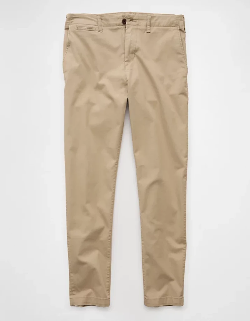 AE Flex Lived-In Athletic Fit Khaki Pant