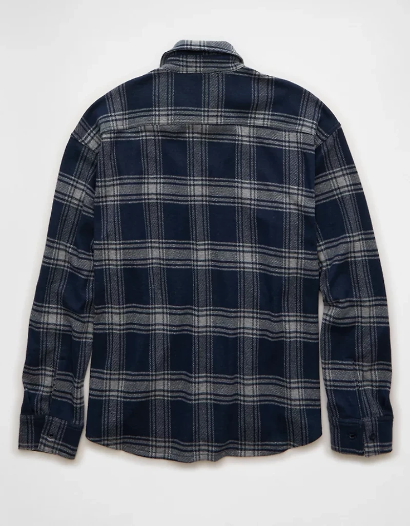 Chemise en tricot boutonnée AE