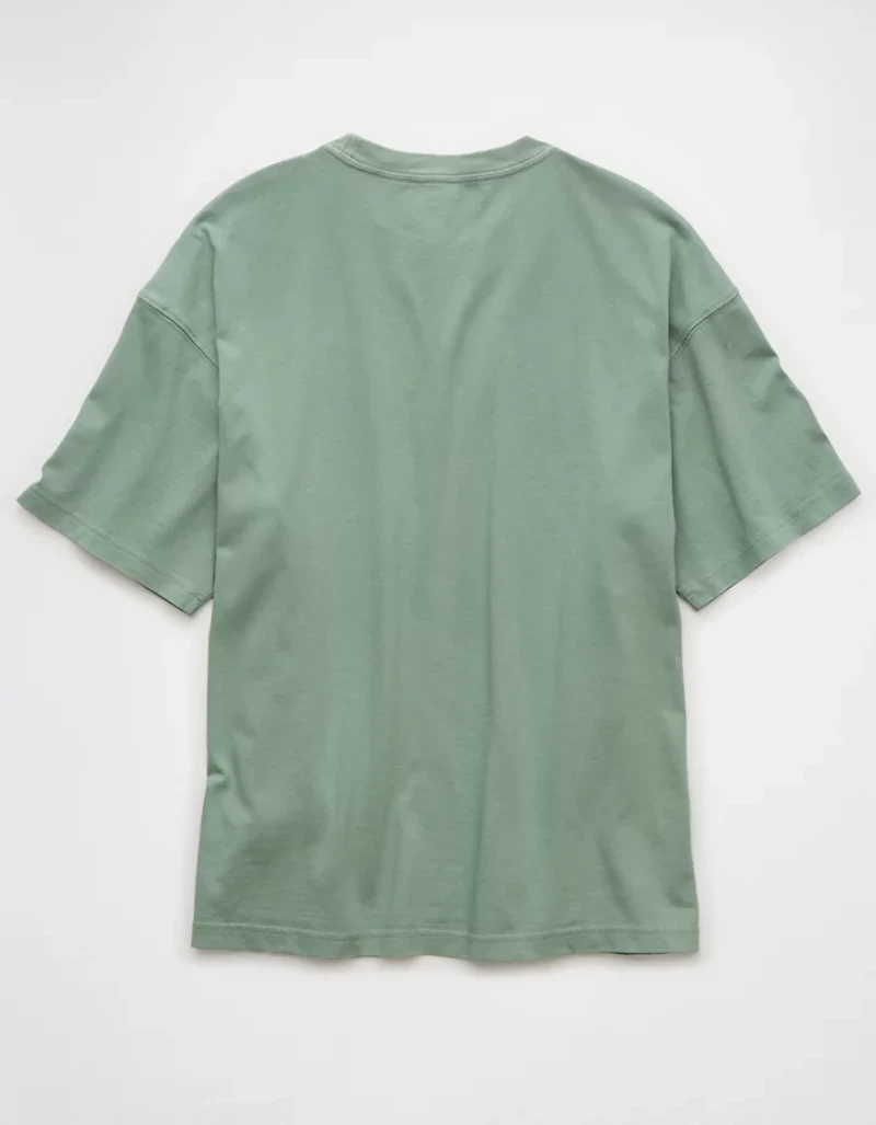 T-shirt droit à image rétro AE