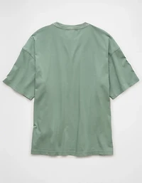 T-shirt droit à image rétro AE