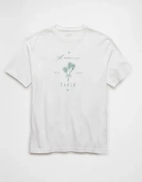 T-shirt graphique à logo AE