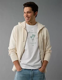 T-shirt graphique à logo AE