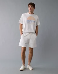 T-shirt droit à image Destination AE