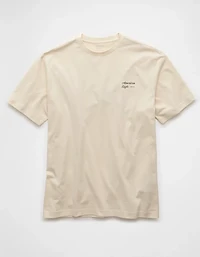 T-shirt graphique à logo AE