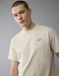 T-shirt graphique à logo AE