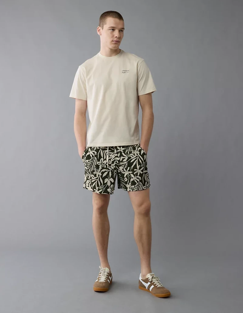 T-shirt graphique à logo AE