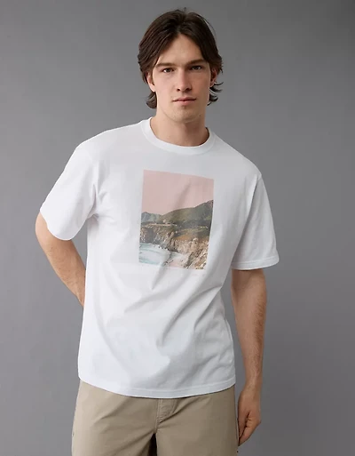 T-shirt à image 24/7 AE